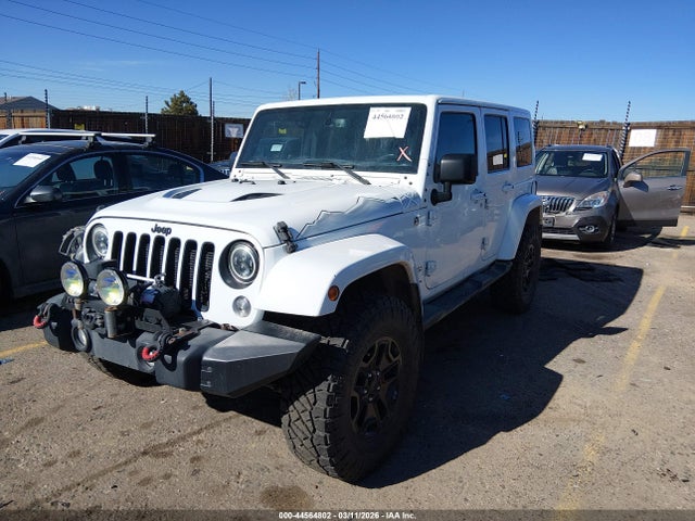 44564802 :رقم المزاد ، 1C4BJWEGXFL607920 vin ، 2015 Jeep Wrangler Unlimited Wrangler X مزاد بيع