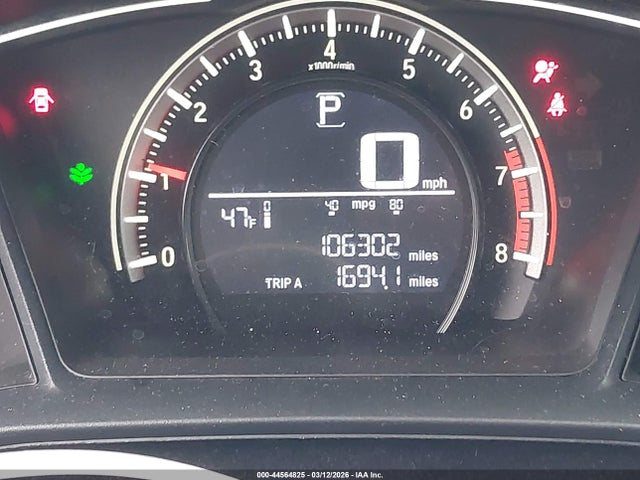 Honda Civic Lx 2017 2HGFC2F5XHH545647 Image 16