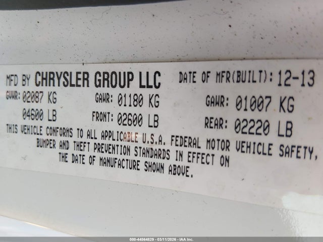 1C3CDZAB3EN232547 Dodge AVENGER SE