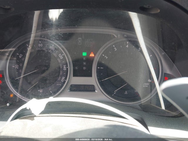 2009 Lexus Is 250 მანქანა იყიდება აუქციონზე, vin: JTHBK262892090750, აუქციონის ნომერი: 44565028