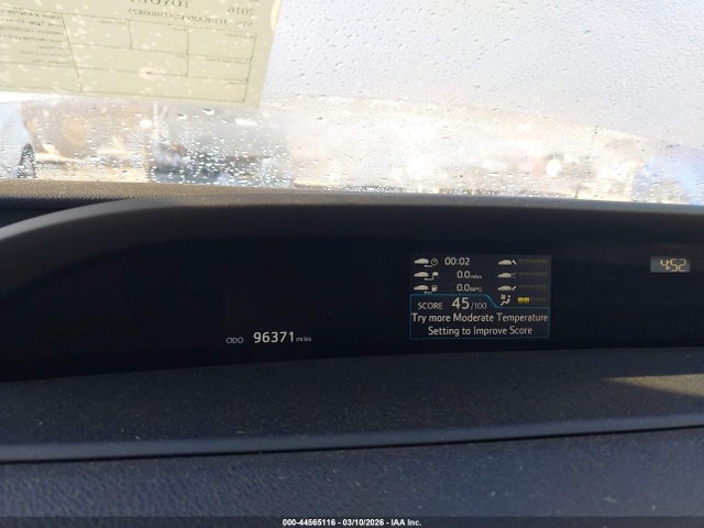 2016 Toyota Prius Three Touring მანქანა იყიდება აუქციონზე, vin: JTDKARFU2G3000823, აუქციონის ნომერი: 44565116