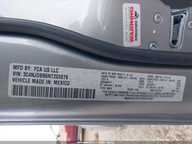 2022 JEEP COMPASS 3C4NJDBB6NT203879 Photo 8