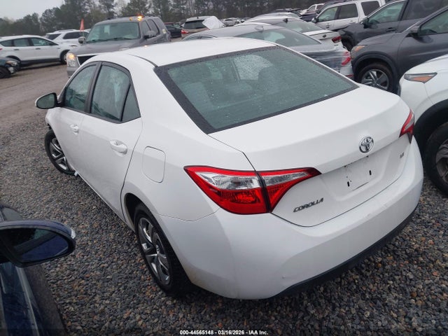2016 Toyota Corolla Le მანქანა იყიდება აუქციონზე, vin: 2T1BURHE8GC543372, აუქციონის ნომერი: 44565148