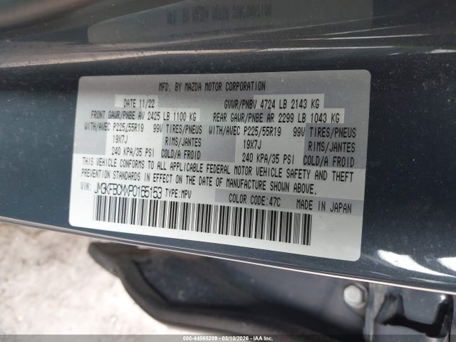 Aukcja sprzedaży 2023 Mazda Cx-5 2.5 S Carbon Edition, vin: JM3KFBCMXP0165153, numer aukcji: 44565209