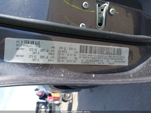 Продажа на аукционе авто 2019 Jeep Cherokee Limited 4x4, vin: 1C4PJMDX6KD240370, номер лота: 44565271