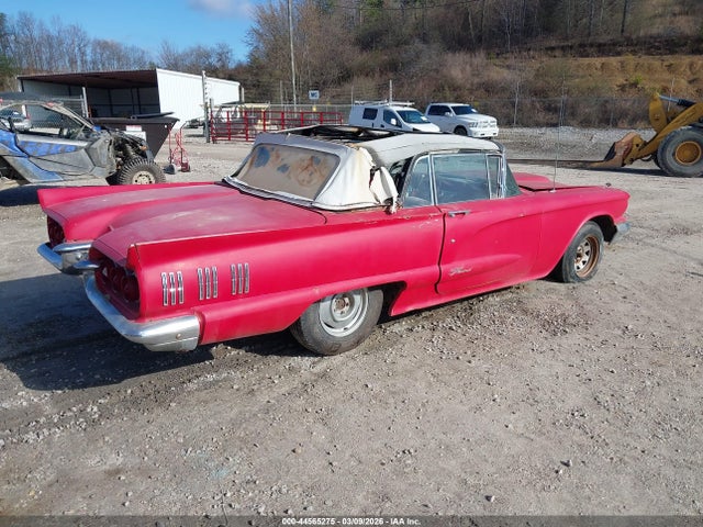 Aukcja sprzedaży 1960 Ford Thunderbird, vin: 0Y73Y100324, numer aukcji: 44565275