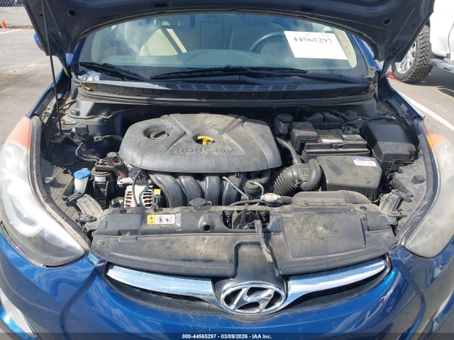 2013 Hyundai Elantra Gls მანქანა იყიდება აუქციონზე, vin: KMHDH4AE4DU738390, აუქციონის ნომერი: 44565297