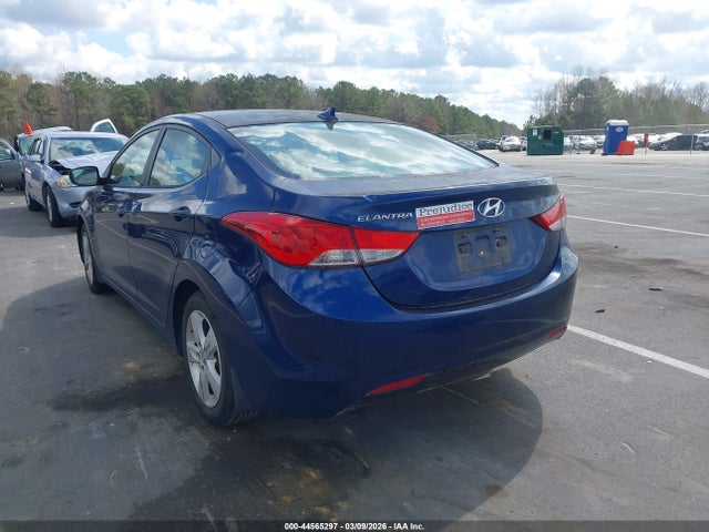 2013 Hyundai Elantra Gls მანქანა იყიდება აუქციონზე, vin: KMHDH4AE4DU738390, აუქციონის ნომერი: 44565297