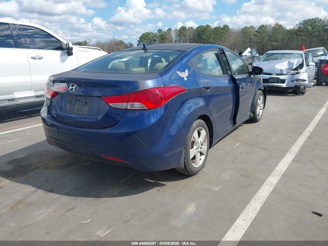 2013 Hyundai Elantra Gls მანქანა იყიდება აუქციონზე, vin: KMHDH4AE4DU738390, აუქციონის ნომერი: 44565297