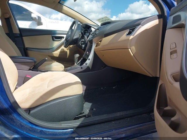2013 Hyundai Elantra Gls მანქანა იყიდება აუქციონზე, vin: KMHDH4AE4DU738390, აუქციონის ნომერი: 44565297