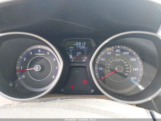 2013 Hyundai Elantra Gls მანქანა იყიდება აუქციონზე, vin: KMHDH4AE4DU738390, აუქციონის ნომერი: 44565297