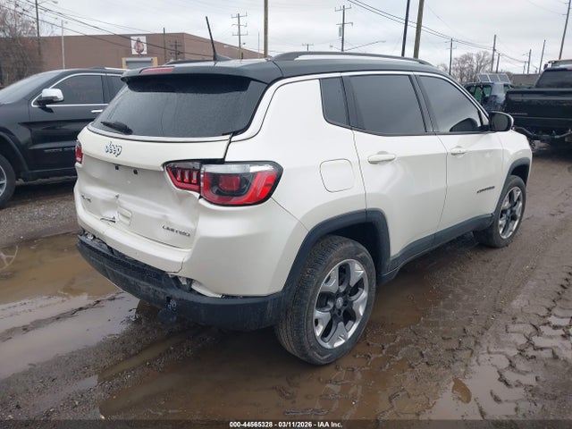 Aukcja sprzedaży 2018 Jeep Compass Limited 4x4, vin: 3C4NJDCB7JT360345, numer aukcji: 44565328