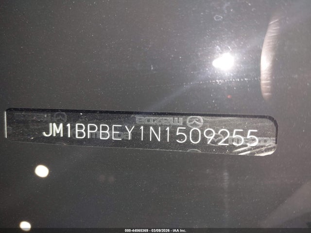 Aukcja sprzedaży 2022 Mazda Mazda3 Premium Plus, vin: JM1BPBEY1N1509255, numer aukcji: 44565369