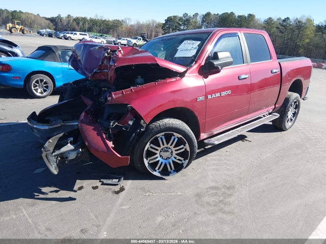 44565457 :رقم المزاد ، 1C6RD7LT0CS340288 vin ، 2012 Ram 1500 Slt مزاد بيع