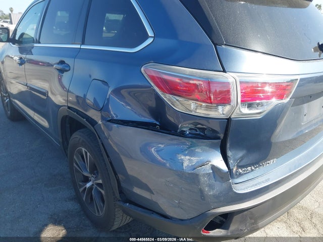 5TDKKRFHXGS154727 Toyota Highlander Xle V6