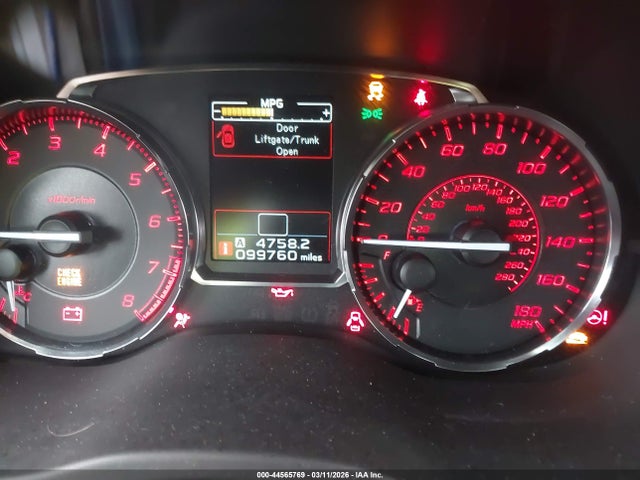 Aukcja sprzedaży 2016 Subaru Wrx Premium, vin: JF1VA1E69G9823222, numer aukcji: 44565769