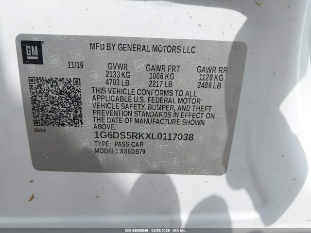 2020 CADILLAC CT5 1G6DS5RKXL0117038 Photo 8