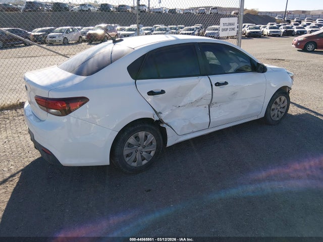 2018 Kia Rio Lx მანქანა იყიდება აუქციონზე, vin: 3KPA24AB3JE078612, აუქციონის ნომერი: 44565951