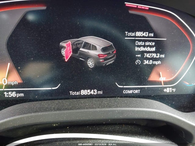 Aukcja sprzedaży 2020 Bmw X3 Sdrive30i, vin: 5UXTY3C08L9D30599, numer aukcji: 44565961