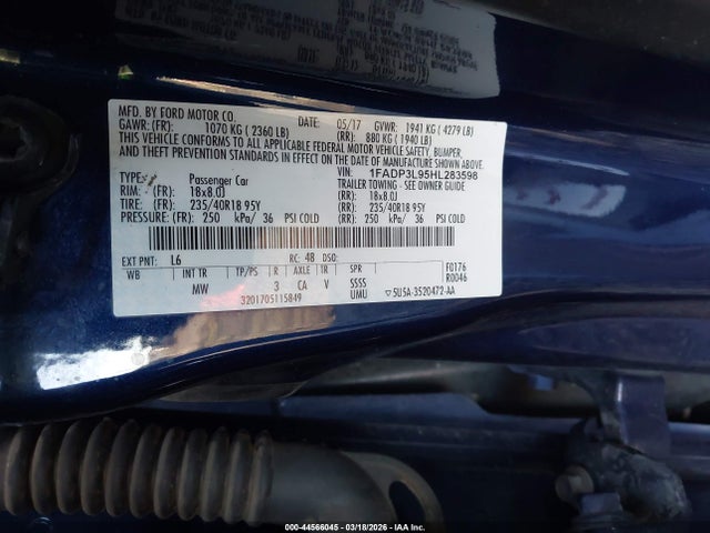 2017 FORD FOCUS ST 1FADP3L95HL283598 Photo 8