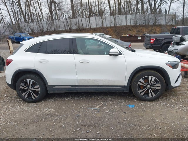 44566222 :رقم المزاد ، W1N4N4GB1SJ718437 vin ، 2025 Mercedes-benz Gla 250 4matic مزاد بيع