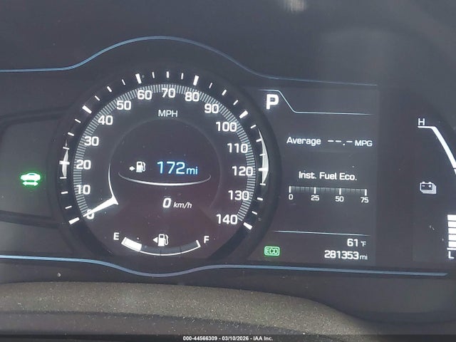 KMHC75LC0JU072916 Hyundai Ioniq Hybrid Sel