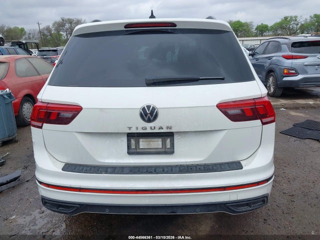 44566361 :رقم المزاد ، 3VVCB7AX6PM092686 vin ، 2023 Volkswagen Tiguan 2.0t Se R-line Black مزاد بيع