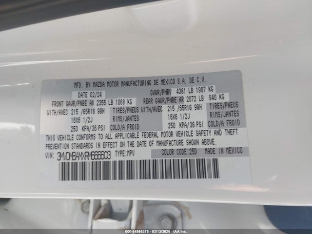 2024 MAZDA CX-30 3MVDMBAMXRM666603 Photo 8