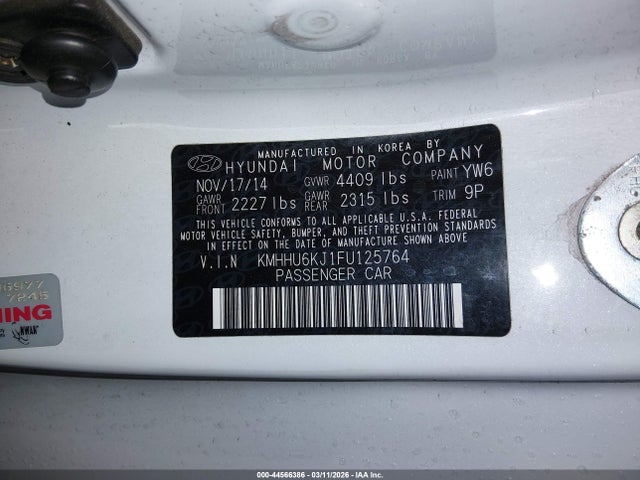 KMHHU6KJ1FU125764 Hyundai Genesis 3.8 Ultimate