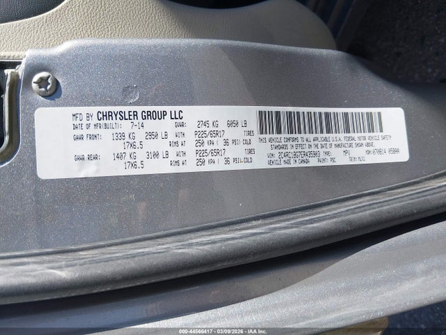 2C4RC1BG7ER435903 Chrysler Town &amp; Country Touring