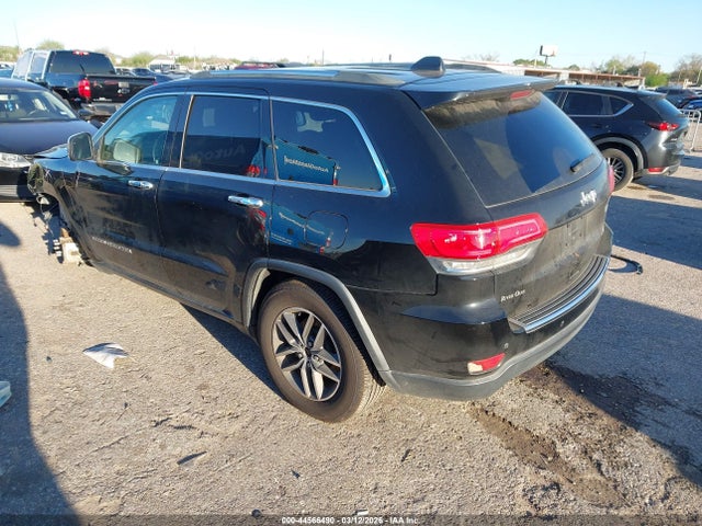 Aukcja sprzedaży 2018 Jeep Grand Cherokee Limited 4x2, vin: 1C4RJEBGXJC185640, numer aukcji: 44566490