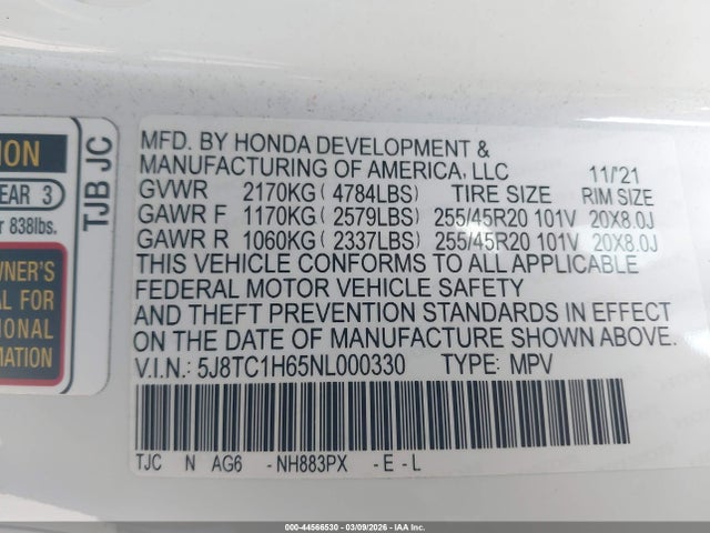 2022 ACURA RDX 5J8TC1H65NL000330 Photo 8