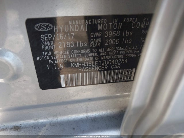 Hyundai ELANTRA GT 2018 KMHH35LE1JU040284 Image 9