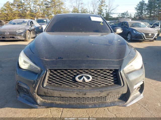 2018 Infiniti Q50 3.0t Sport მანქანა იყიდება აუქციონზე, vin: JN1EV7AR9JM437506, აუქციონის ნომერი: 44566571
