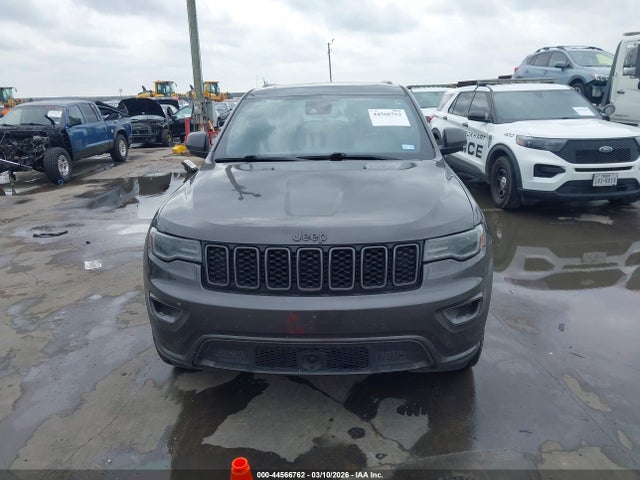 44566762 :رقم المزاد ، 1C4RJFBG7MC619412 vin ، 2021 Jeep Grand Cherokee 80th Anniversary 4x4 مزاد بيع
