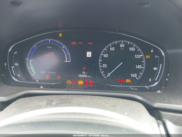 1HGCV3F57KA001504 Honda Accord Hybrid Ex-l