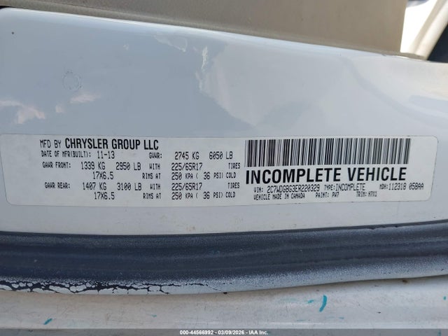 Dodge Grand Caravan Se 2014 2C7WDGBG3ER220329 Image 9