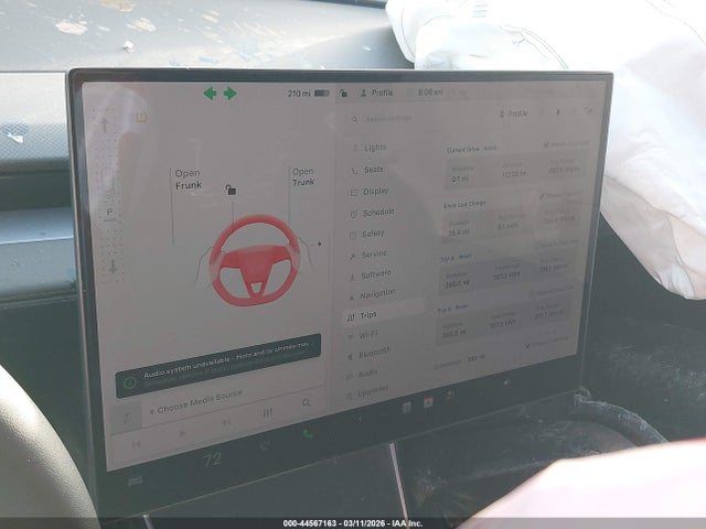 44567163 :رقم المزاد ، 7SAYGDET5TA634306 vin ، 2026 Tesla Model Y Performance All-wheel Drive مزاد بيع