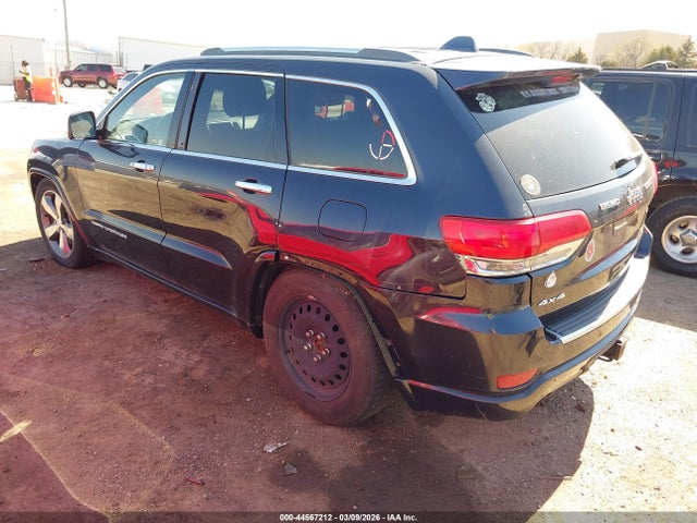 2015 Jeep Grand Cherokee Overland მანქანა იყიდება აუქციონზე, vin: 1C4RJFCT0FC692930, აუქციონის ნომერი: 44567212