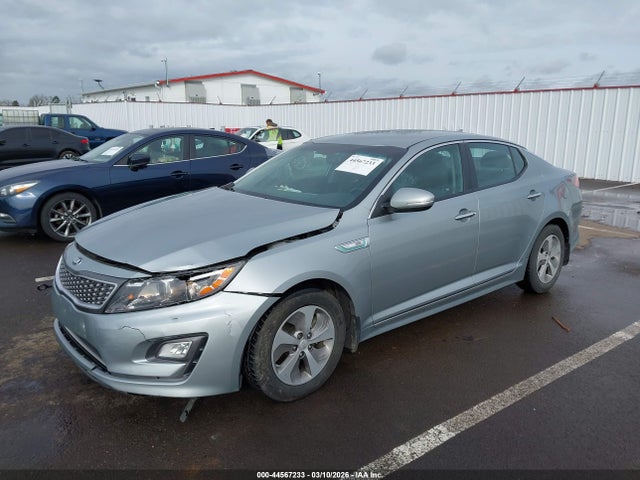 KIA OPTIMA HYBRID 2015 KNAGM4AD1F5081353 Image 2