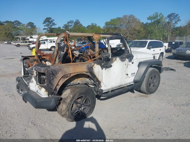 Auction sale of the 2018 Jeep Wrangler Sport S 4x4, vin: 1C4GJXAG5JW169459, lot number: 44567457