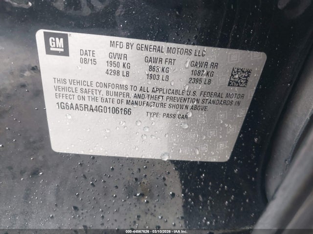 2016 CADILLAC ATS 1G6AA5RA4G0106166 Photo 8