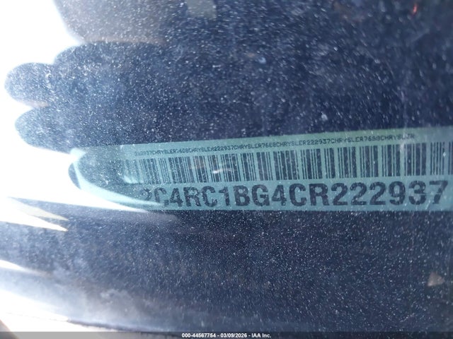 Продажа на аукционе авто 2012 Chrysler Town & Country Touring, vin: 2C4RC1BG4CR222937, номер лота: 44567754