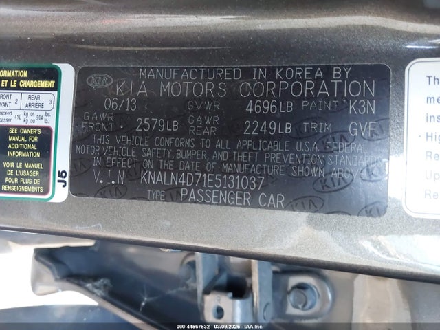 KIA Cadenza Premium 2014 KNALN4D71E5131037 Image 9