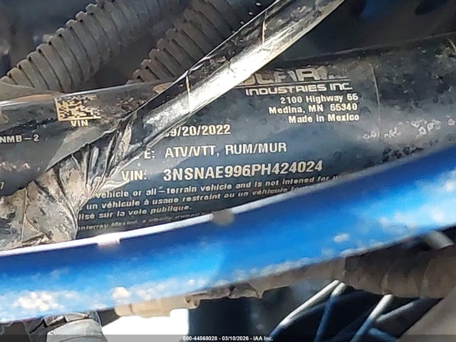 2023 POLARIS RZR 3NSNAE996PH424024 Photo 9