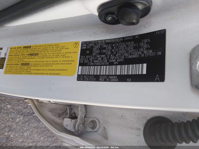 Aukcja sprzedaży 2008 Lexus Rx 350, vin: 2T2HK31U68C090199, numer aukcji: 44568204