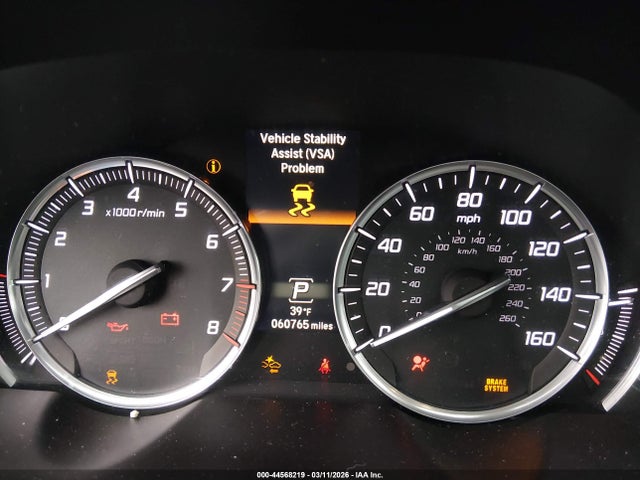 44568219 :رقم المزاد ، 19UUB1F5XFA020863 vin ، 2015 Acura Tlx Tech مزاد بيع
