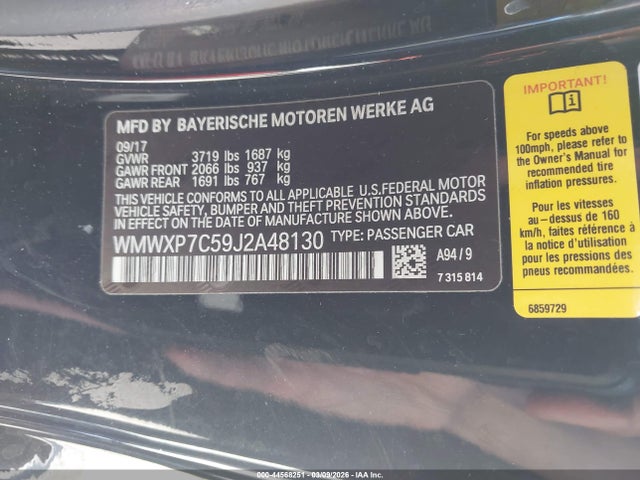 2018 MINI HARDTOP WMWXP7C59J2A48130 Photo 8