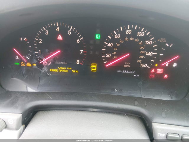 Продажа на аукционе авто 2001 Lexus Ls 430, vin: JTHBN30F710005230, номер лота: 44568407