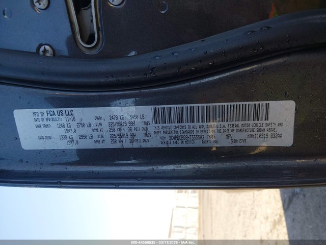 3C4PDCBG8HT555503 Dodge Journey Sxt
